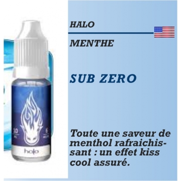 Halo - SUB ZERO - 10ml Halo - SUB ZERO - 10ml