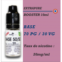Extrapure - BOOSTER 70 PG 30 VG en 20mg/ml - 10ml