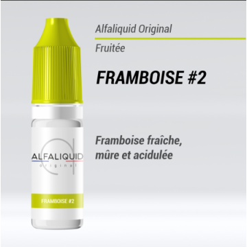 Alfaliquid - FRAMBOISE 2 - 10ml Alfaliquid - FRAMBOISE 2 - 10ml