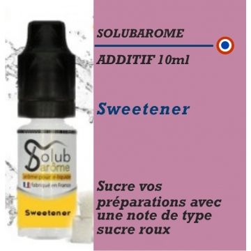 SOLUBAROME - ADDITIF SWEETENER - 10 ml SOLUBAROME - ADDITIF SWEETENER - 10 ml