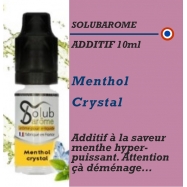 SOLUBAROME - ADDITIF MENTHOL CRYSTAL - 10 ml