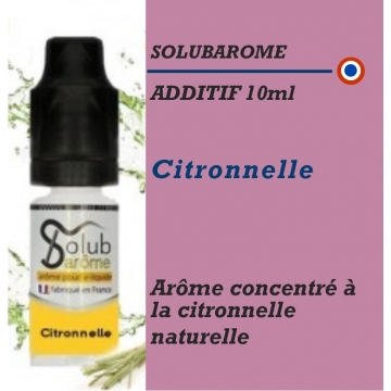 SOLUBAROME - ADDITIF CITRONNELLE- 10 ml SOLUBAROME - ADDITIF CITRONNELLE- 10 ml