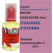 TJUICE - ARÔME COLONEL CUSTARD - 30 ml