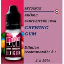 REVOLUTE - ARÔME CHEWING GUM - 10 ml