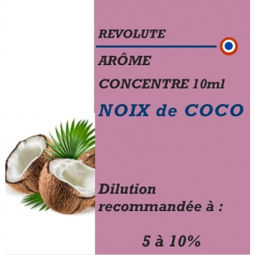 REVOLUTE - ARÔME NOIX de COCO - 10 ml