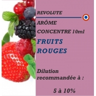 REVOLUTE - FRUITS ROUGES - 10 ml