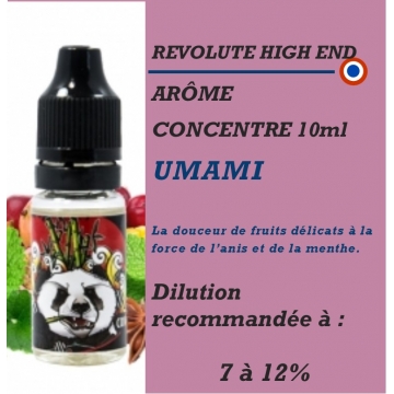 REVOLUTE HIGH END - ARÔME UMAMI - 10 ml REVOLUTE HIGH END - ARÔME UMAMI - 10 ml