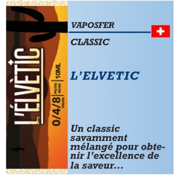 Vaposfer - L'ELVETIC - 10ml Vaposfer - L'ELVETIC - 10ml