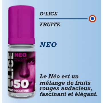 D'Lice - NEO - FRUITS ROUGES GIVRES 10ml D'Lice - NEO - FRUITS ROUGES GIVRES 10ml