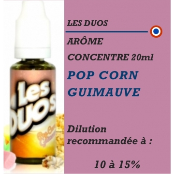LES DUOS - POP CORN GUIMAUVE - 20 ml