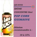 LES DUOS - POP CORN GUIMAUVE - 20 ml