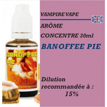 VAMPIRE VAPE - ARÔME BANOFFEE PIE - 30 ml