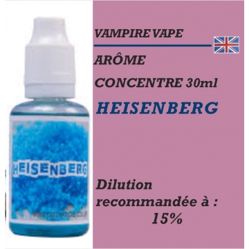 VAMPIRE VAPE - ARÔME HEISENBERG - 30 ml