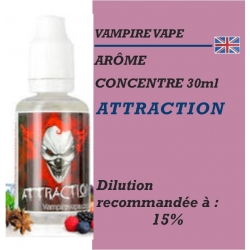 VAMPIRE VAPE - ARÔME ATTRACTION - 30 ml