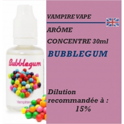 VAMPIRE VAPE - ARÔME BUBBLE GUM - 30 ml