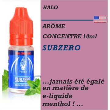 HALO - ARÔME SUBZERO - 10 ml