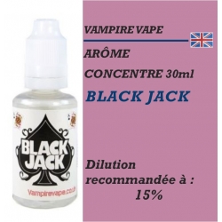 VAMPIRE VAPE - ARÔME BLACK JACK - 30 ml