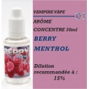 VAMPIRE VAPE - ARÔME BERRY MENTHOL - 30 ml
