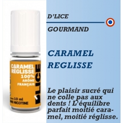 D'Lice - CARAMEL REGLISSE - 10ml