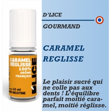 D'Lice - CARAMEL REGLISSE - 10ml D'Lice - CARAMEL REGLISSE - 10ml