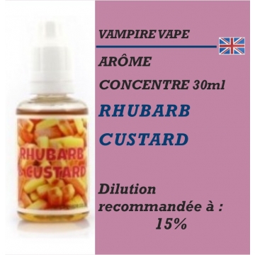 VAMPIRE VAPE - ARÔME RHUBARB CUSTARD - 30 ml
