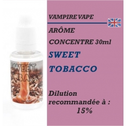 VAMPIRE VAPE - ARÔME SWEET TOBACCO - 30 ml