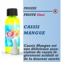 Fruizee - CASSIS MANGUE - 10-50-60-70ml