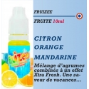 Fruizee - CITRON ORANGE MANDARINE - 10-50-60-70ml