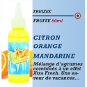 Fruizee - CITRON ORANGE MANDARINE - 10-50-60-70ml