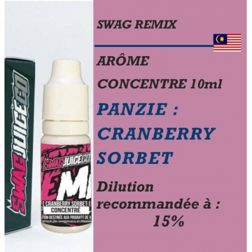 Swag Remix - ARÔME PANZIE - 10 ml Swag Remix - ARÔME PANZIE - 10 ml
