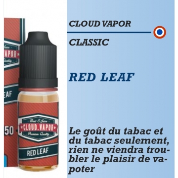 Cloud Vapor - RED LEAF - 10ml Cloud Vapor - RED LEAF - 10ml