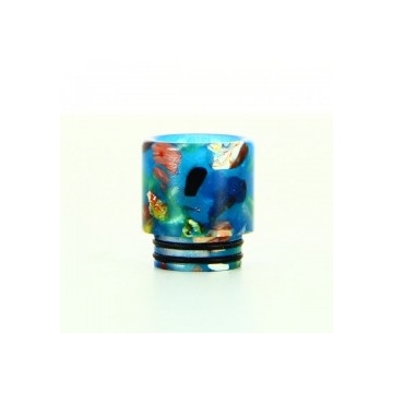 DRIP TIP 810 EPOXY RESINE FLORAL BLEU DRIP TIP 810 EPOXY RESINE FLORAL BLEU