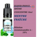 ELIQUIDFRANCE - AROME MENTHE FRAICHE - 10 ml
