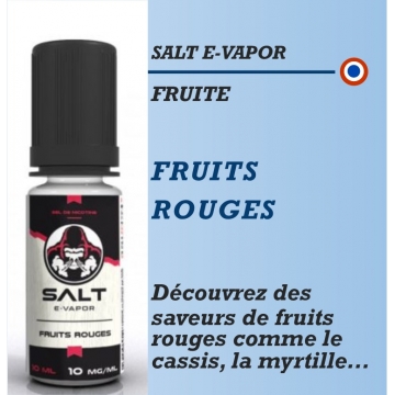 Salt E-Vapor - FRUITS ROUGES - 10ml Salt E-Vapor - FRUITS ROUGES - 10ml