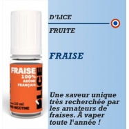 D'Lice - FRAISE - 10ml