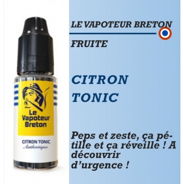 Le Vapoteur Breton - CITRON TONIC AUTHENTIQUE - 10ml Le Vapoteur Breton - CITRON TONIC AUTHENTIQUE - 10ml