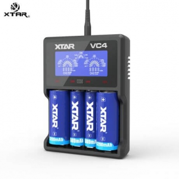 CHARGEUR 4 ACCUS DE TYPE VC4 par XTAR CHARGEUR 4 ACCUS DE TYPE VC4 par XTAR