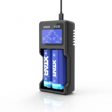 CHARGEUR 2 ACCUS DE TYPE VC2 par XTAR