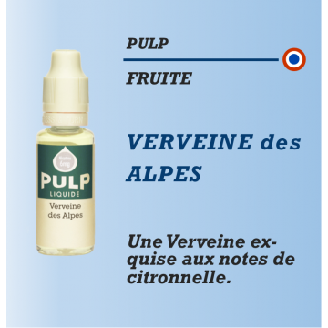 Pulp - VERVEINE des ALPES - 10ml Pulp - VERVEINE des ALPES - 10ml