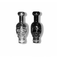 DRIP TIP 510 SKULL METAL