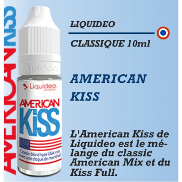 Liquideo - AMERICAN KISS - 10ml