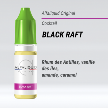 Alfaliquid - BLACK RAFT - 10ml - FS Alfaliquid - BLACK RAFT - 10ml - FS