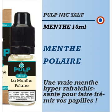 Pulp Nic Salt - MENTHE POLAIRE - 10ml