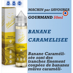 Machin - BANANE CARAMELISEE - 50ml