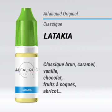 Alfaliquid - LATAKIA - 10ml
