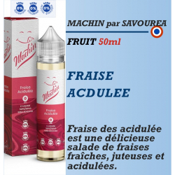 Machin - FRAISE ACIDULEE - 50ml