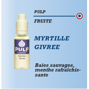 Pulp - MYRTILLE GIVREE - 10ml Pulp - MYRTILLE GIVREE - 10ml