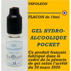 Vapoleon - SOLUTION HYDRO-ALCOOLIQUE - 10ml