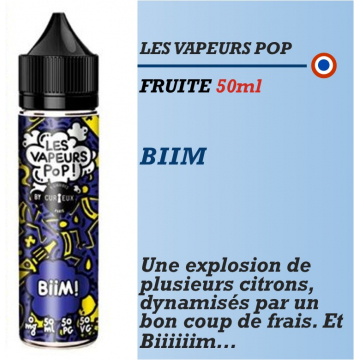 Les Vapeurs Pop - BIIM - 50ml Les Vapeurs Pop - BIIM - 50ml