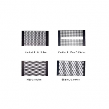 MESH SS316L (10pcs) 0.14 oHm par STEAM CRAVE MESH SS316L (10pcs) 0.14 oHm par STEAM CRAVE